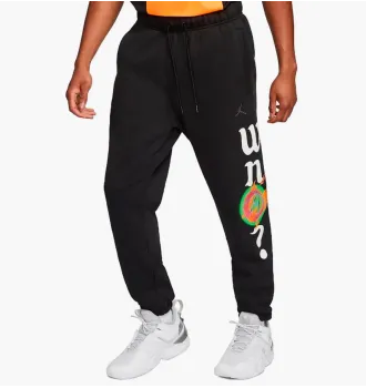 Брюки мужские Air Jordan Why Not? Fleece Pants Black фото 7