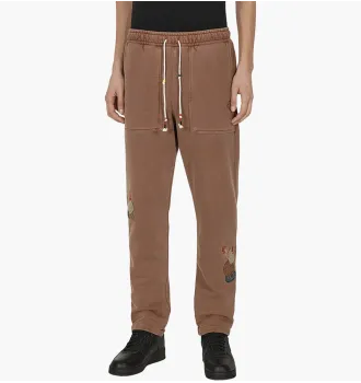 Брюки Travis Scott x Air Jordan Fleece Pant Archaeo Brown фото 7