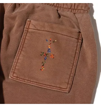 Брюки Travis Scott x Air Jordan Fleece Pant Archaeo Brown фото 4