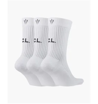 Носки Nike x Drake NOCTA Crew Socks White Black фото 3
