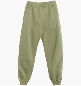 Штани чоловічі Nike x NOCTA Drake Fleece CS Sweatpant Oil Green/Light Liquid Lime фото 6