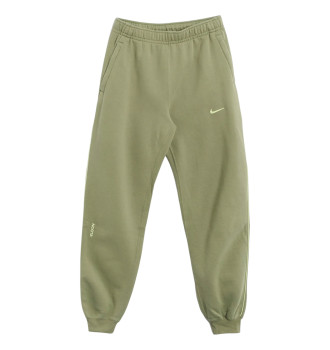 Штани чоловічі Nike x NOCTA Drake Fleece CS Sweatpant Oil Green/Light Liquid Lime
