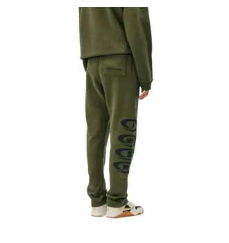 Брюки Air Jordan x Travis Scott Fleece Pants Army Green фото 3