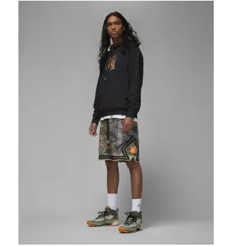 Худи Air Jordan x Undefeated Hoodie Black фото 9