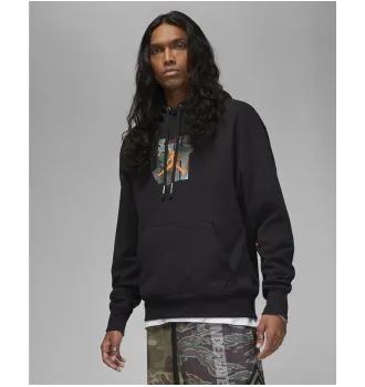 Худи Air Jordan x Undefeated Hoodie Black фото 4