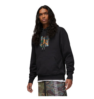 Худи Air Jordan x Undefeated Hoodie Black фото 6