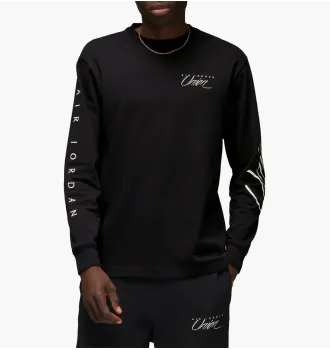 Лонгслів Air Jordan x Union LA MJ L/S Tee Black Coconut Milk фото 7