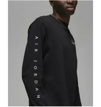 Лонгслів Air Jordan x Union LA MJ L/S Tee Black Coconut Milk фото 2
