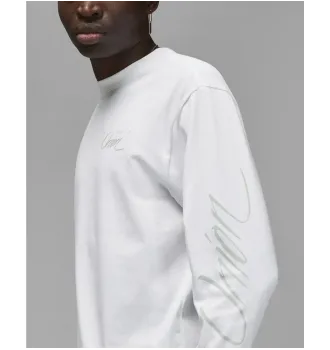 Лонгслив Air Jordan x Union Long-Sleeve T-Shirt White Grey Haze фото 7
