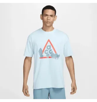 Футболка мужская Nike Acg Dri-Fit Tee Light Blue фото 4