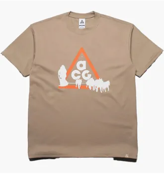 Футболка мужская Nike ACG OC Dog Sled T-shirt Khaki фото 3
