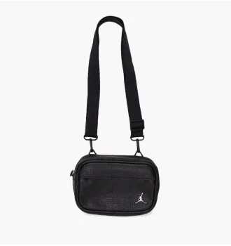 Сумка Air Jordan Monogram Camera Bag (1.5L) Black Polyurethane вологостійкий фото 3
