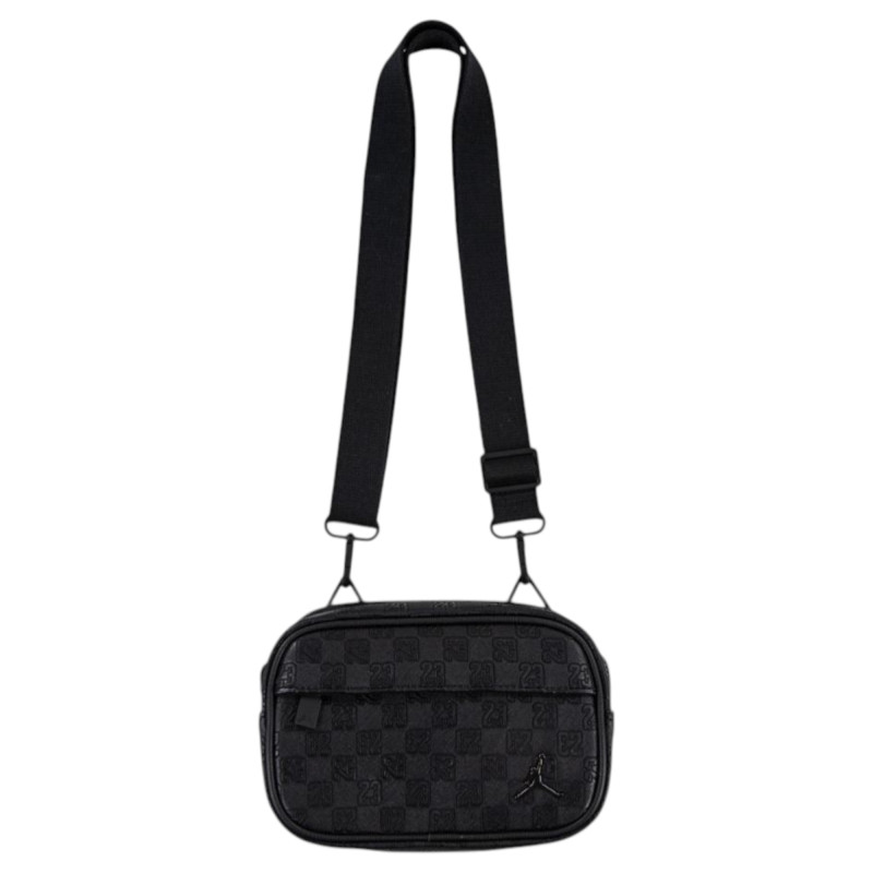 Сумка Air Jordan Monogram Camera Bag (1.5L) Black Polyurethane вологостійкий