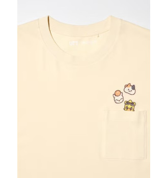 Футболка Uniqlo Final Fantasy UT short sleeve graphic t-shirt Yellow фото 5