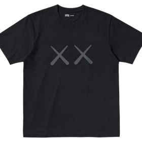 Футболка Uniqlo Kaws Warhol BlackWarhol (Uniqlo KAWS + Warhol UT Graphic T-Shirt