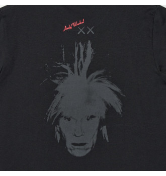 Футболка Uniqlo Kaws Warhol BlackWarhol (Uniqlo KAWS + Warhol UT Graphic T-Shirt BlackWarhol) фото 5