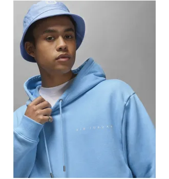 Худі чоловічий Air Jordan Fleece Hoodie X Union LA Light Blue фото 7