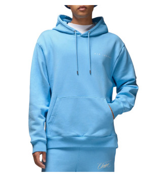 Худі чоловічий Air Jordan Fleece Hoodie X Union LA Light Blue