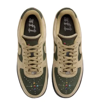 Мужские кроссовки Nike Air Force 1 Low Dark Army Neutral Olive Gems фото 4
