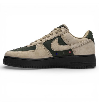 Мужские кроссовки Nike Air Force 1 Low Dark Army Neutral Olive Gems
