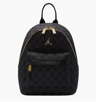 Рюкзак Nike Air Jordan Monogram Mini Backpack Black Gold фото 8