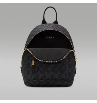 Рюкзак Nike Air Jordan Monogram Mini Backpack Black Gold фото 6