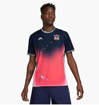 Футболка чоловіча Nike SB Olympics 2024 S/S Jersey Obsidian Bright Crimson фото 10