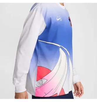 Футболка Nike SB Team USA Olympics L/S Federation Skate Tee White фото 4
