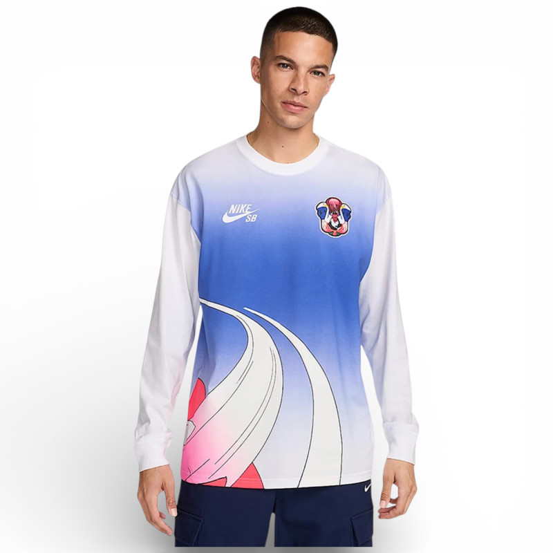 Футболка Nike SB Team USA Olympics L/S Federation Skate Tee White фото