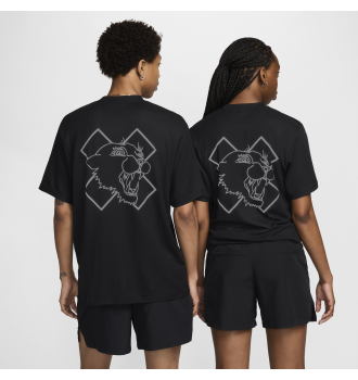 Футболка Nike x Patta Running Team T-shirt Black фото 2