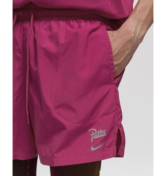 Шорти Nike x Patta Running Team Shorts Fireberry фото 3