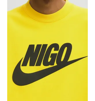 Світшот Nike x Nigo NRG Fleece Crew Sweatshirt Yellow фото 4