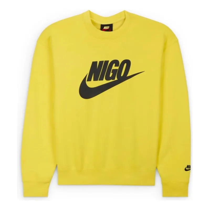 Світшот Nike x Nigo NRG Fleece Crew Sweatshirt Yellow фото