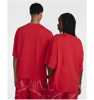 Футболка Jacquemus x Nike Logo T-Shirt Dark Red фото 6