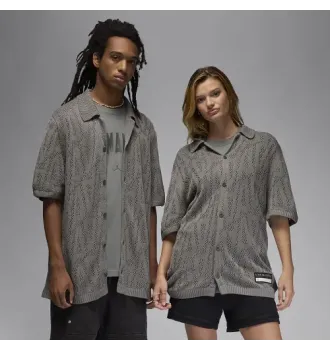 Рубашка Air Jordan x A Ma Maniere Shooting Shirt Flat Pewter фото 3
