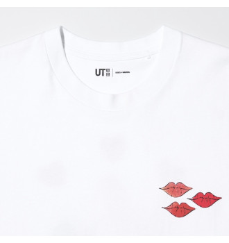 Футболка Uniqlo Kaws Warhol Pink bunny (Uniqlo KAWS + Warhol UT Graphic T-Shirt Bunny) фото 4