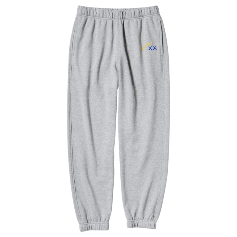 Брюки KAWS x Uniqlo Warhol Joggers Sweatpants Grey Banana фото