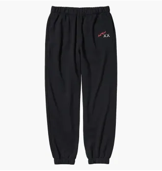 Брюки брюки kaws x uniqlo warhol 476120 joggers sweatpants black фото 3
