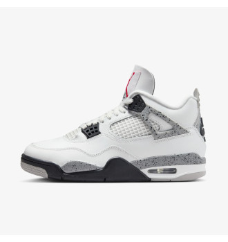 Мужские кроссовки Nike Air Jordan 4 Retro White Cement фото 7