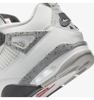 Мужские кроссовки Nike Air Jordan 4 Retro White Cement фото 4