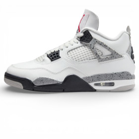 Кросівки чоловічі Nike Air Jordan 4 Retro White Cement