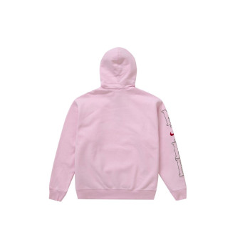 Худи Supreme x Nike Hooded Sweatshirt Pink фото 3