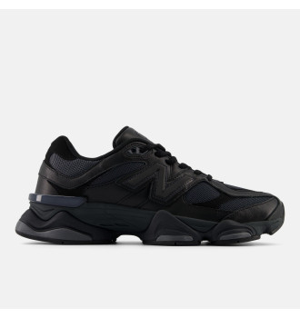 Мужские кроссовки New Balance 9060 Triple Black Leather фото 5