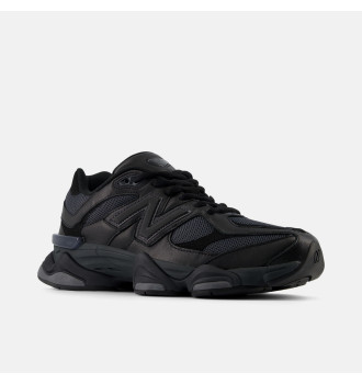 Мужские кроссовки New Balance 9060 Triple Black Leather фото 7