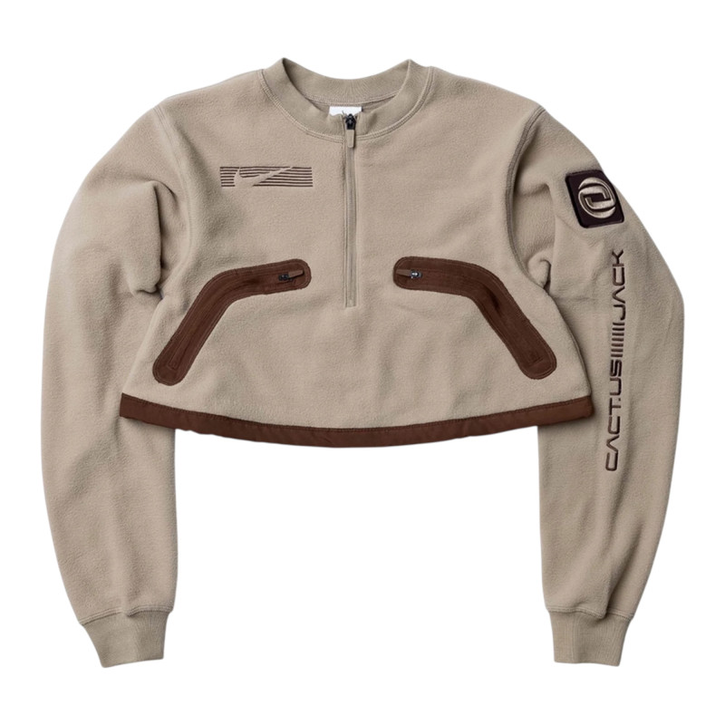 Кофта жіноча Travis Scott CACT.US CORP x Nike W NRG BH PO Crew long-sleeved Cream