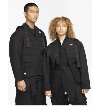 Куртка Nike x Peaceminusone G-Dragon 2+1 Jacket Black kimono фото 4
