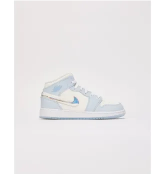 Кросівки Air Jordan 1 Mid SE Glitter Swoosh фото 4