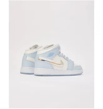 Кросівки Air Jordan 1 Mid SE Glitter Swoosh фото 3