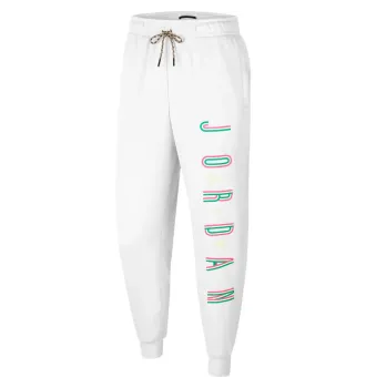 Штани чоловічі Air Jordan Sport DNA HBR Fleece Pants White фото 2