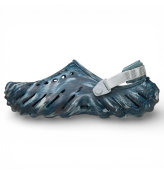 Мужские тапочки крокс Crocs Echo Marbled Clog BIS